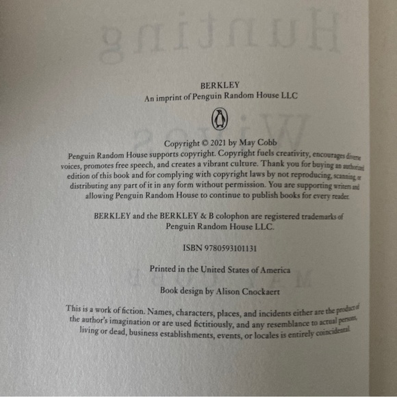 3/$20 The Hunting Wives by May Cobb Hardcover Book - Picture 7 of 7